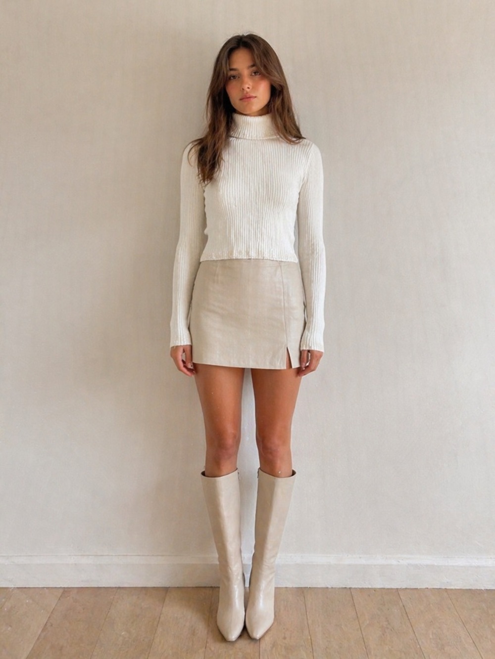 Grayson Threads Ribbed Turtleneck Sweater - Picture 6 of 7